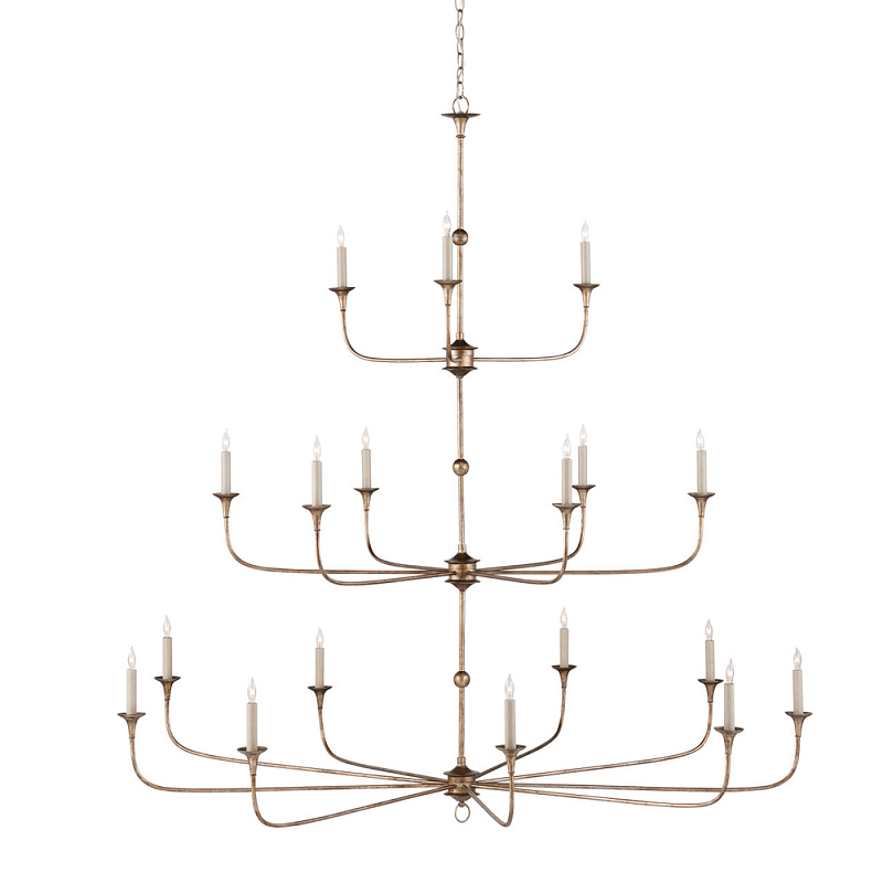 Люстра многоярусная бронзового цвета Graceful Chandelier Бронза Люстра многоярусная бронзового цвета Graceful Chandelier Бронза в Твери | Loft Concept