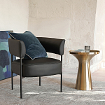 Приставной столик из латуни Grant Brass Side Table варинант исполнения - 5 | Loft Concept в Твери