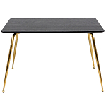 Обеденный стол на металлических ножках Casey Brass Dining Table варинант исполнения - 2 | Loft Concept в Твери