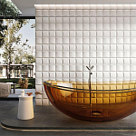 Гипсовая 3D панель с принтографией PM-103 варинант исполнения - 1 | Loft Concept в Твери