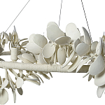 Люстра White Bionic Petals Flo Ring Chandelier варинант исполнения - 3 | Loft Concept в Твери