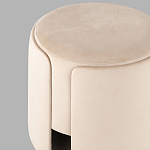 Пуф Alice Poof Beige Бежевый велюр варинант исполнения - 3 | Loft Concept в Твери
