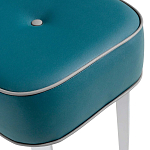 Квадратный мягкий пуф на белых ножках Winton Pouf Square варинант исполнения - 14 | Loft Concept в Твери