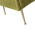 Кресло велюровое оливковое с подушкой Relaxation Soft варинант исполнения - 4 | Loft Concept в Твери