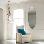 Подвесной светильник с шестью прозрачными стеклянными шарообразными плафонами Hinkley варинант исполнения - 3 | Loft Concept в Твери