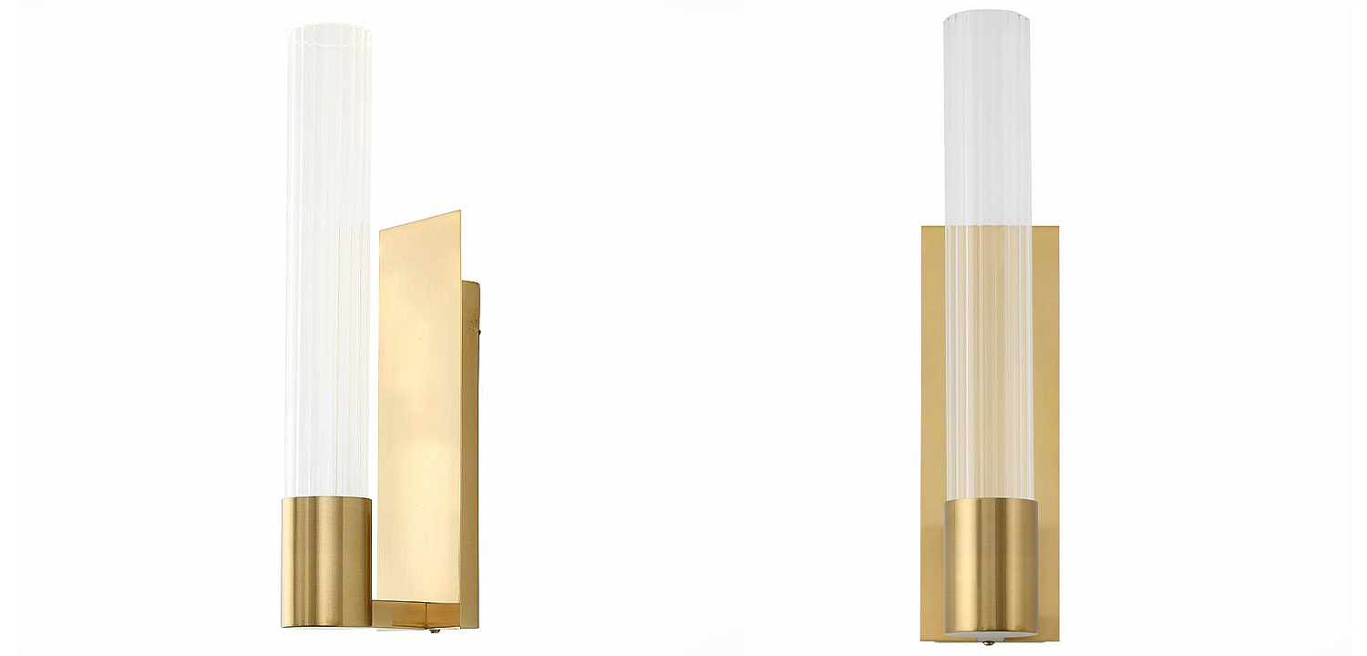 Бра Jenae Glass Tube Wall Lamp Бра Jenae Glass Tube Wall Lamp - Loft-Concept в Твери
