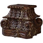 Подсвечник из массива тика Antique Candle Holder варинант исполнения - 1 | Loft Concept в Твери