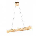 Люстра волнистой формы с текстурной огранкой Reflection of Reality варинант исполнения - 1 | Loft Concept в Твери