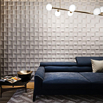 Гипсовая 3D Панель M-34 варинант исполнения - 2 | Loft Concept в Твери