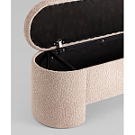 Банкетка Taks с местом для хранения букле капучино варинант исполнения - 3 | Loft Concept в Твери