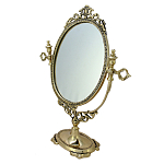 Зеркало настольное в бронзовой раме Royal Gold Mirrors  варинант исполнения - 1 | Loft Concept в Твери
