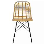 Стул с ротанговым плетением Wicker Stool без подлокотников варинант исполнения - 5 | Loft Concept в Твери