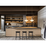 Кухонный гарнитур из массива дерева и металла HI-LINE 6 Dada Engenereed Kitchen варинант исполнения - 9 | Loft Concept в Твери