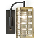 Бра с плафоном из перфорированного металла Elledge Wall Lamp варинант исполнения - 4 | Loft Concept в Твери