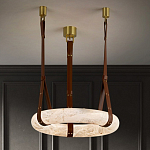 Люстра в форме обруча из натурального камня Minerals of Light варинант исполнения - 6 | Loft Concept в Твери