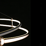 Люстра подвесная светодиодная Dаiana круглая варинант исполнения - 4 | Loft Concept в Твери