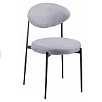 Стул металлический с мягкой спинкой и сиденьем Alfie Chair варинант исполнения - 3 | Loft Concept в Твери