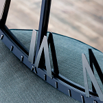 Часы настенные зеркальные с серебряным металлическим циферблатом Mirror Tower Clock варинант исполнения - 4 | Loft Concept в Твери