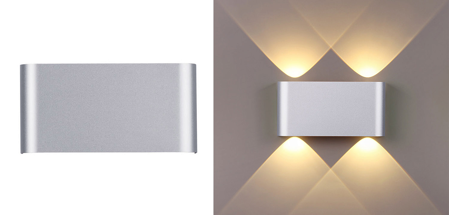 Бра Obverse Silver Rectangle A Wall lamp Бра Obverse Silver Rectangle A Wall lamp - Loft-Concept в Твери