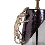 Настольная лампа с декором в виде ягуара Golden Jaguar варинант исполнения - 1 | Loft Concept в Твери