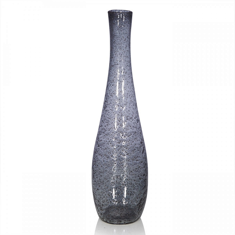 Ваза Glass Lava Tall Серый (Gray) в Твери | Loft Concept 