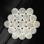 Люстра подвесная круглая с сферическими плафонами из натурального камня Glowing Spheres варинант исполнения - 11 | Loft Concept в Твери