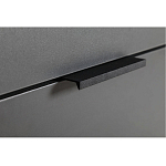 Комод цвета графит с 3-мя ящиками Strict Lines  варинант исполнения - 4 | Loft Concept в Твери