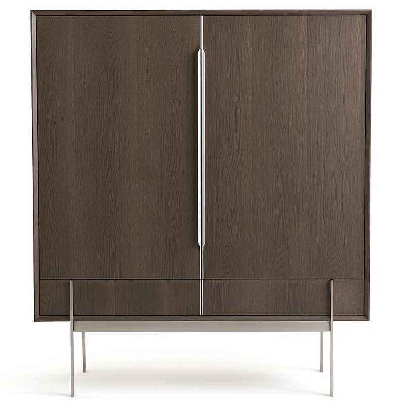 Шкаф из серого дуба Sawada Gray Oak Cabinet Коричневый Никель Шкаф из серого дуба Sawada Gray Oak Cabinet Коричневый Никель в Твери | Loft Concept