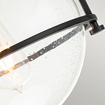 Потолочный светильник с прозрачным стеклянным шаром с эффектом пузырьков Hinkley варинант исполнения - 6 | Loft Concept в Твери