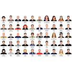 The Lives of 50 Fashion Legends варинант исполнения - 3 | Loft Concept в Твери