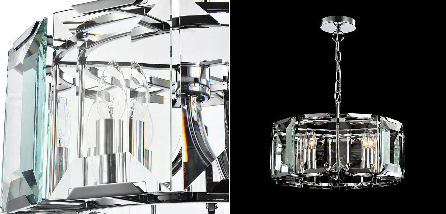 Люстра Lari Harlow Crystal Round Chandelier chrome 5 Люстра Lari Harlow Crystal Round Chandelier chrome 5 - Loft-Concept в Твери