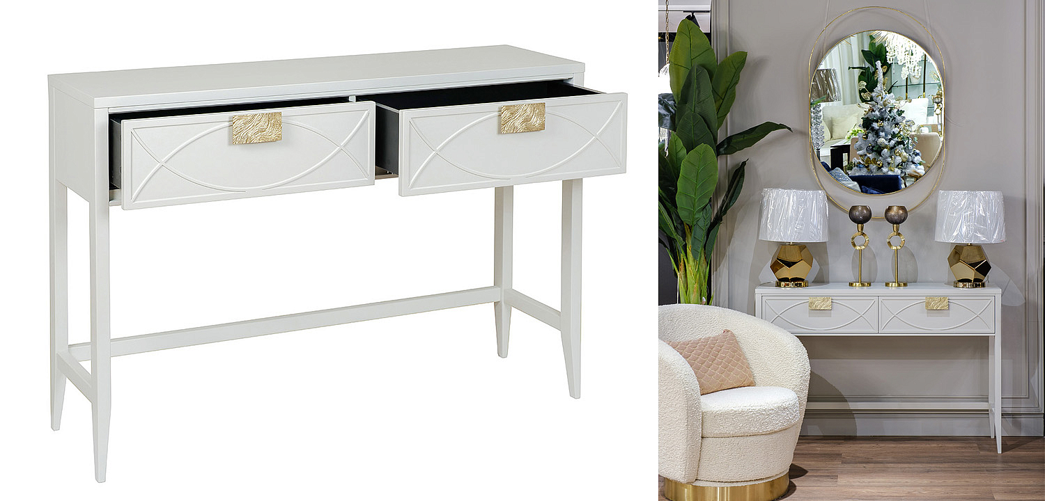 Консоль Amelie Beige Console Консоль Amelie Beige Console - Loft-Concept в Твери