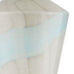 Настольная лампа стеклянная с тканевым абажуром Edges варинант исполнения - 1 | Loft Concept в Твери