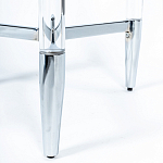 Приставной столик со стеклянной столешницей Deimos варинант исполнения - 5 | Loft Concept в Твери