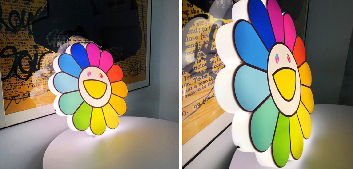 Светильник разноцветный подсолнух Takashi Murakami 1 Светильник разноцветный подсолнух Takashi Murakami 1 - Loft-Concept в Твери