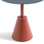 Стол для сада из стали Round Steel варинант исполнения - 3 | Loft Concept в Твери