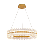 Люстра круглая с декоративными элементами в виде лепестков Round Light Flashing варинант исполнения - 3 | Loft Concept в Твери