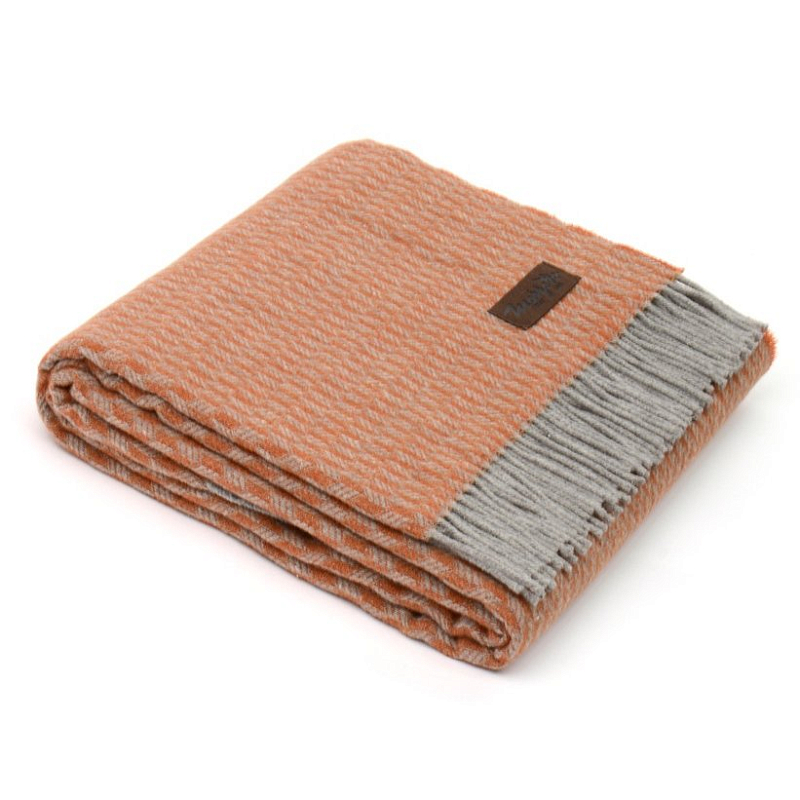 Плед GRIFONE 0002 Marzotto Розовый пастельный в Твери | Loft Concept 