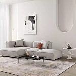 Дизайнерский журнальный стол белый в форме геометрических фигур Cydogic варинант исполнения - 2 | Loft Concept в Твери