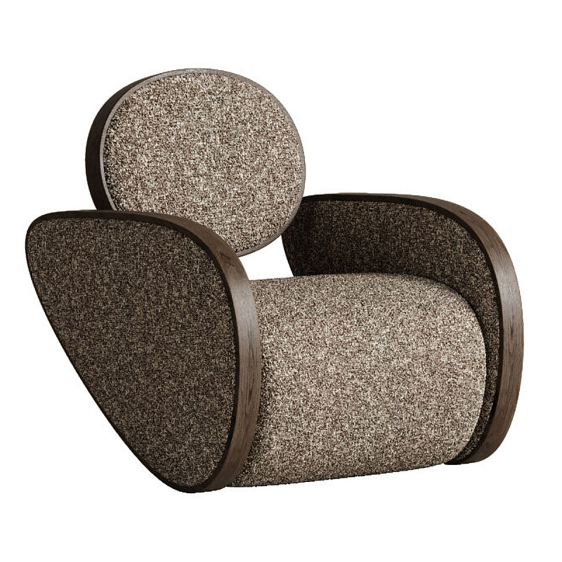 Кресло Nautilus Brown Коричневый в Твери | Loft Concept 