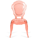 Прозрачный стул розовый LOUIS GHOST CHAIR Pink варинант исполнения - 2 | Loft Concept в Твери