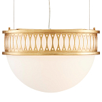 Подвесной светильник с фактурным золотым каркасом Exceptional Classic Design варинант исполнения - 1 | Loft Concept в Твери