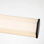 Бра для ванных комнат горизонтальное с длинным белым матовым плафоном в форме шестиугольника на круглом основании Hinkley варинант исполнения - 3 | Loft Concept в Твери