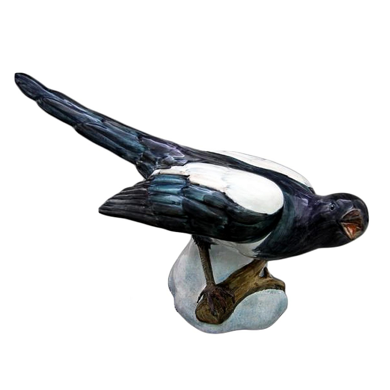 Статуэтка Magpie Черно-белый Статуэтка Magpie Черно-белый в Твери | Loft Concept