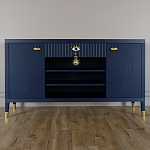 Комод-буфет Elsa Dreams Blue с открытыми полками   варинант исполнения - 5 | Loft Concept в Твери