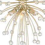 Люстра с декором из круглых хрустальных шаров Crystal Sparks варинант исполнения - 1 | Loft Concept в Твери