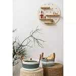 Корзина для хранения с ручками Interlacement Green  варинант исполнения - 5 | Loft Concept в Твери