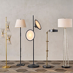 Торшер с абажурами из тонких металлических палочек Wild Thorns варинант исполнения - 3 | Loft Concept в Твери