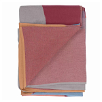 Плед из хлопка с абстрактным принтом Elysian Flow Ember варинант исполнения - 2 | Loft Concept в Твери