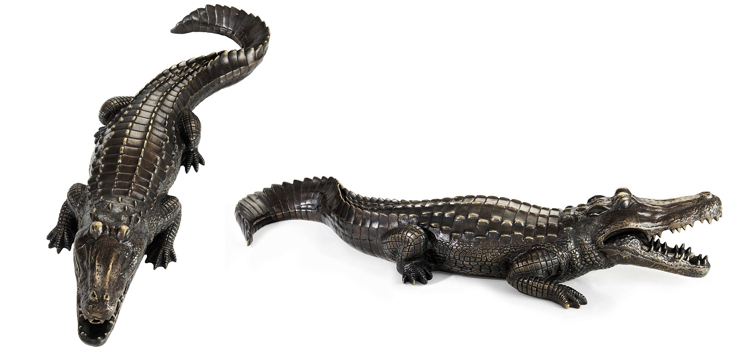Статуэтка Eichholtz Crocodile Статуэтка Eichholtz Crocodile - Loft-Concept в Твери